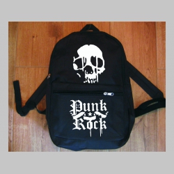 Punk Rock  jednoduchý ľahký ruksak, rozmery pri plnom obsahu cca: 40x27x10cm materiál 100%polyester
